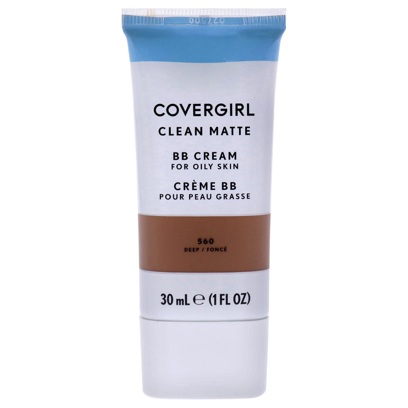 Covergirl Clean Matte BB Cream For Oily Skin - 560 Deep by CoverGirl for Women - 1 oz Makeup