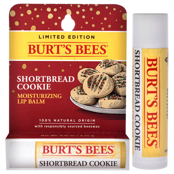 Burt's Bees Moisturizing Lip Balm - Shortbread Cookie by Burts Bees for Unisex - 0.15 oz Lip Balm (Limited Edition)