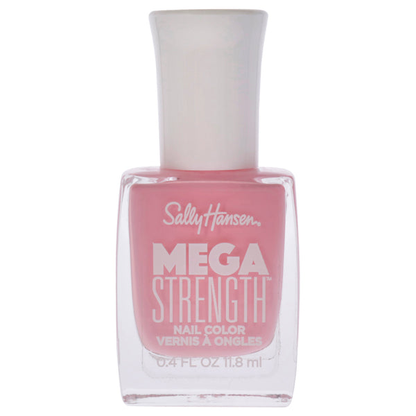 Sally Hansen Mega Strength Nail Color - 024 Pink Like A Girl by Sally Hansen for Women - 0.4 oz Nail Polish