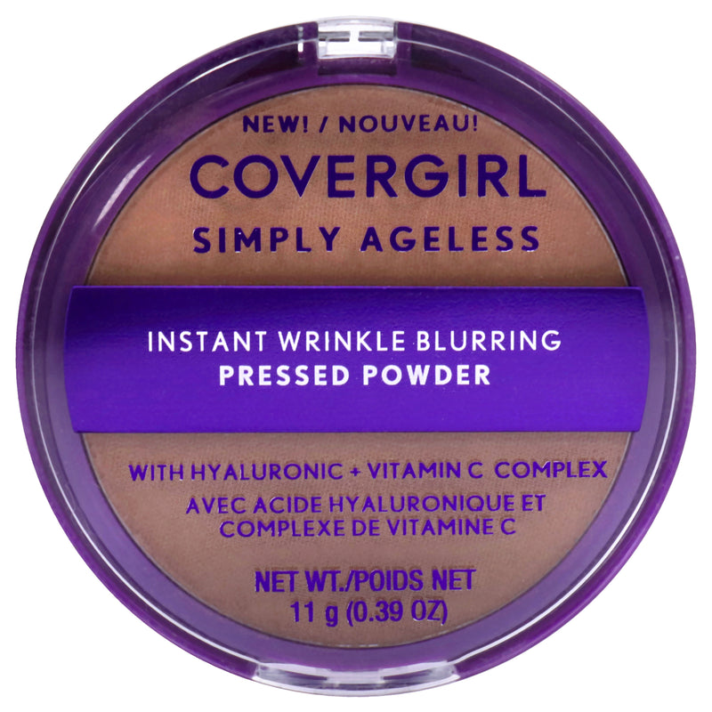 Covergirl Simply Ageless Instant Wrinkle Blurring Pressed Powder - 265 Tawny by CoverGirl for Women - 0.39 oz Powder