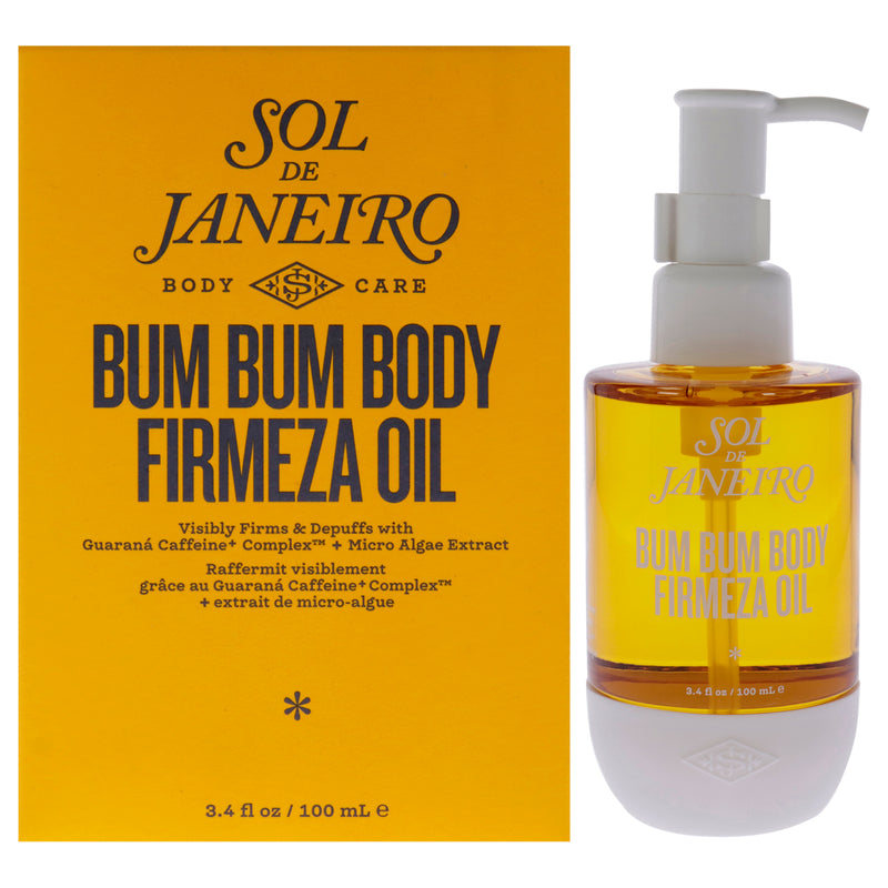 Sol de Janeiro Bum Bum Firmeza Body Oil by Sol de Janeiro for Unisex - 3.4 oz Oil