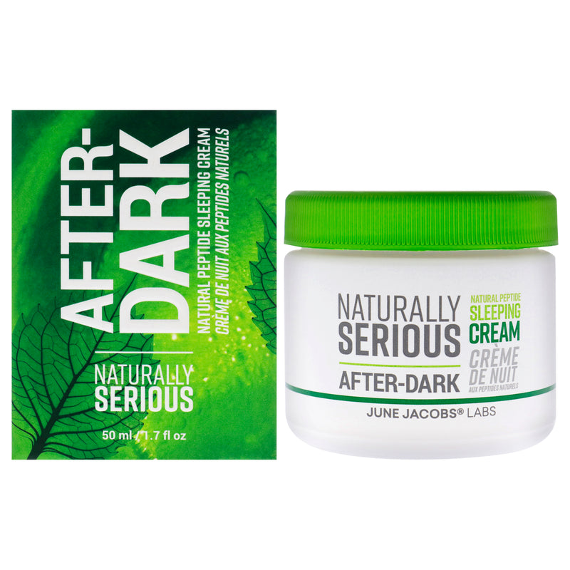 Naturally Serious After-Dark Natural Peptide Sleeping Cream by Naturally Serious for Unisex - 1.7 oz Cream