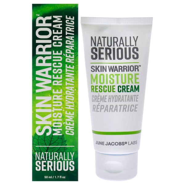 Naturally Serious Skin Warrior Moisture Rescue Cream by Naturally Serious for Unisex - 1.7 oz Cream