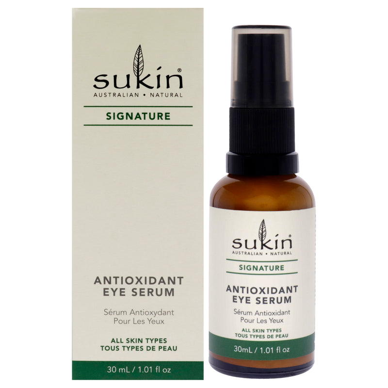 Sukin Signature Antioxidant Eye Serum by Sukin for Women - 1.01 oz Serum