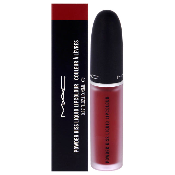 MAC Powder Kiss Liquid Lipcolor - 975 Ruby Boo by MAC for Women - 0.17 oz Lipstick