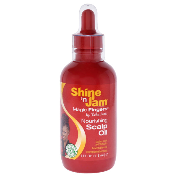 Ampro Shine-n-Jam Magic Fingers Scalp Oil by Ampro for Women - 4 oz Oil