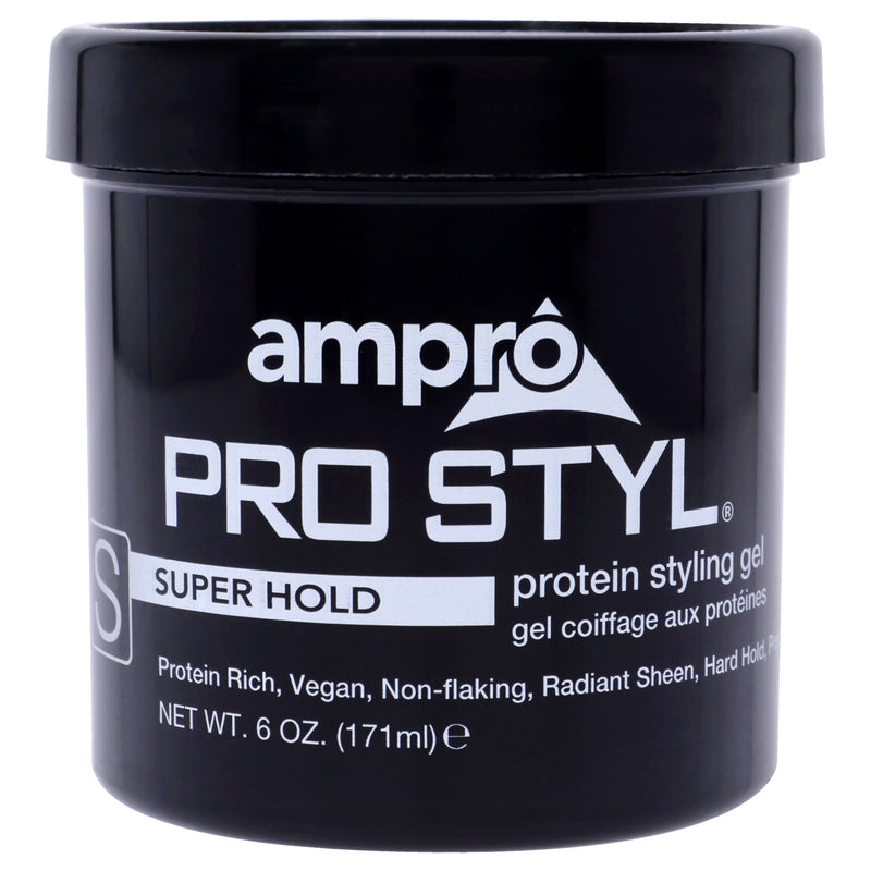 Ampro Pro Styl Gel - Super Hold by Ampro for Women - 6 oz Gel