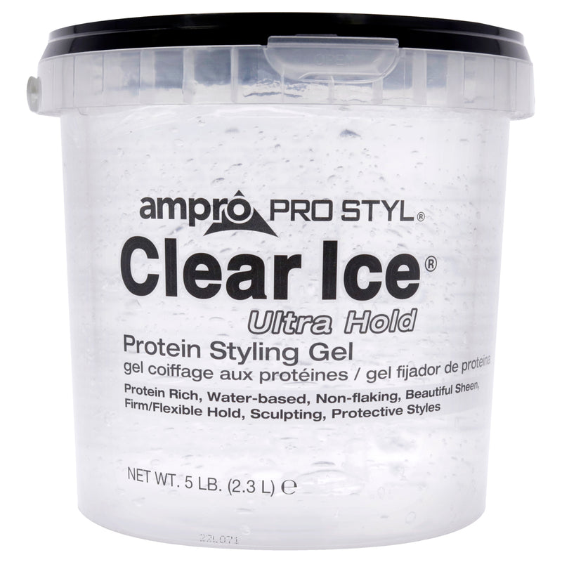 Ampro Pro Styl Clear Ice Gel - Ultra Hold by Ampro for Women - 80 oz Gel