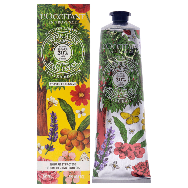 L'Occitane Shea Butter Hand Cream - Dry Skin by LOccitane for Unisex - 5.1 oz Cream (Limited Edition)