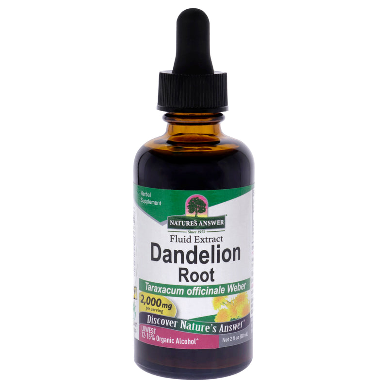 Natures Answer Dandelion Root - 2000mg by Natures Answer for Unisex - 2 oz Dietary Supplement