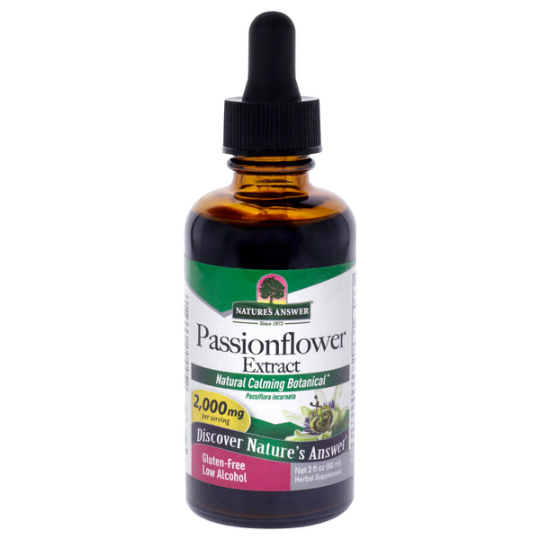 Natures Answer Passion Flower Extract - 2000 mg by Natures Answer for Unisex - 2 oz Dietary Supplement