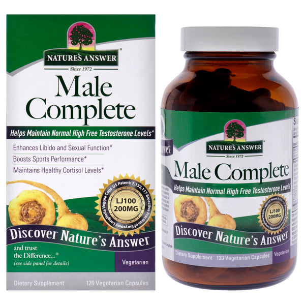 Natures Answer Male Complete - 200mg by Natures Answer for Men - 120 Count Capsules