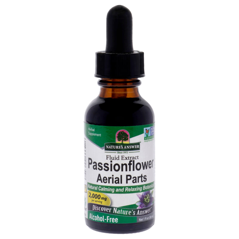 Natures Answer PassionFlower Aerial Parts AF - 2000mg by Natures Answer for Unisex - 1 oz Dietary Supplement