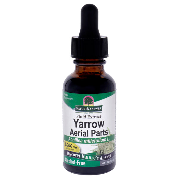 Natures Answer Yarrow Aerial Parts Extract AF - 2000 mg by Natures Answer for Unisex - 1 oz Dietary Supplement