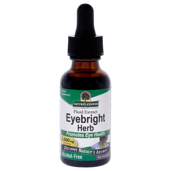 Natures Answer Eyebright Herb AF - 2000mg by Natures Answer for Unisex - 1 oz Dietary Supplement