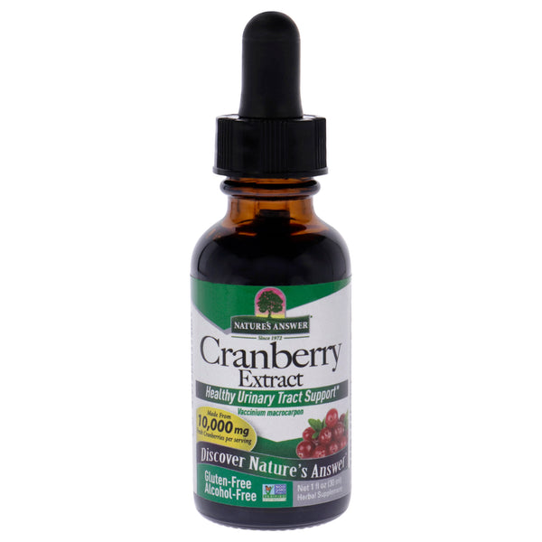 Natures Answer Cramberry - 10000mg by Natures Answer for Unisex - 1 oz Dietary Supplement