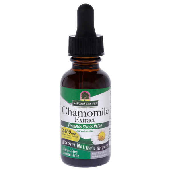 Natures Answer Chamomile Extract AF - 2400mg by Natures Answer for Unisex - 1 oz Dietary Supplement