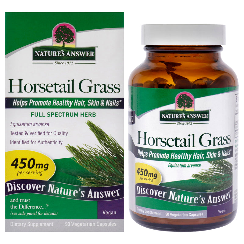 Natures Answer Horsetail Grass - 450mg by Natures Answer for Unisex - 90 Count Capsules