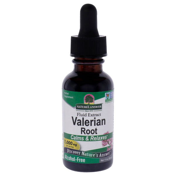 Natures Answer Valerian Root AF - 1000mg by Natures Answer for Unisex - 1 oz Dietary Supplement