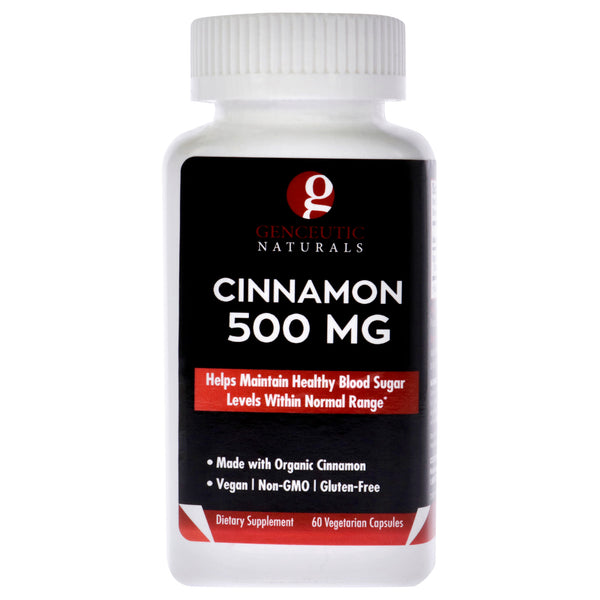 Natures Answer Organic Cinnamon - 500mg by Natures Answer for Unisex - 60 Count Capsules