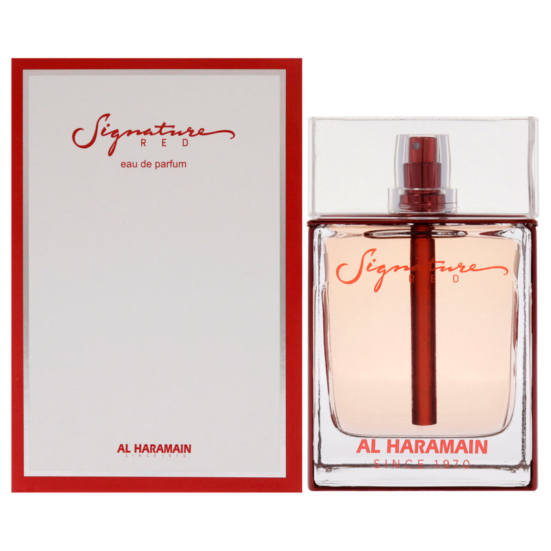 Al Haramain Signature Red by Al Haramain for Women - 3.33 oz EDP Spray