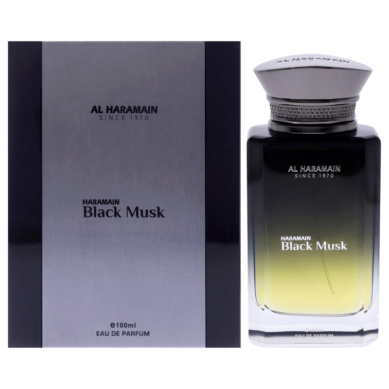 Al Haramain Black Musk by Al Haramain for Men - 3.33 oz EDP Spray