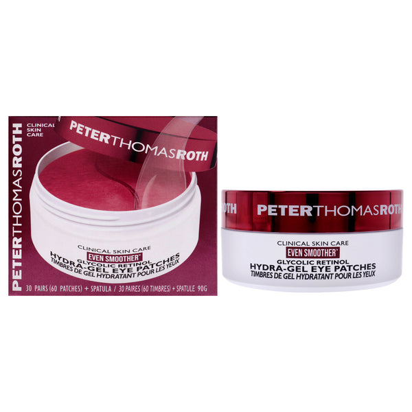 Peter Thomas Roth Even Smoother Glycolic Retinol Hydra-Gel Eye Patches by Peter Thomas Roth for Women - 30 count Pair Eye Patches