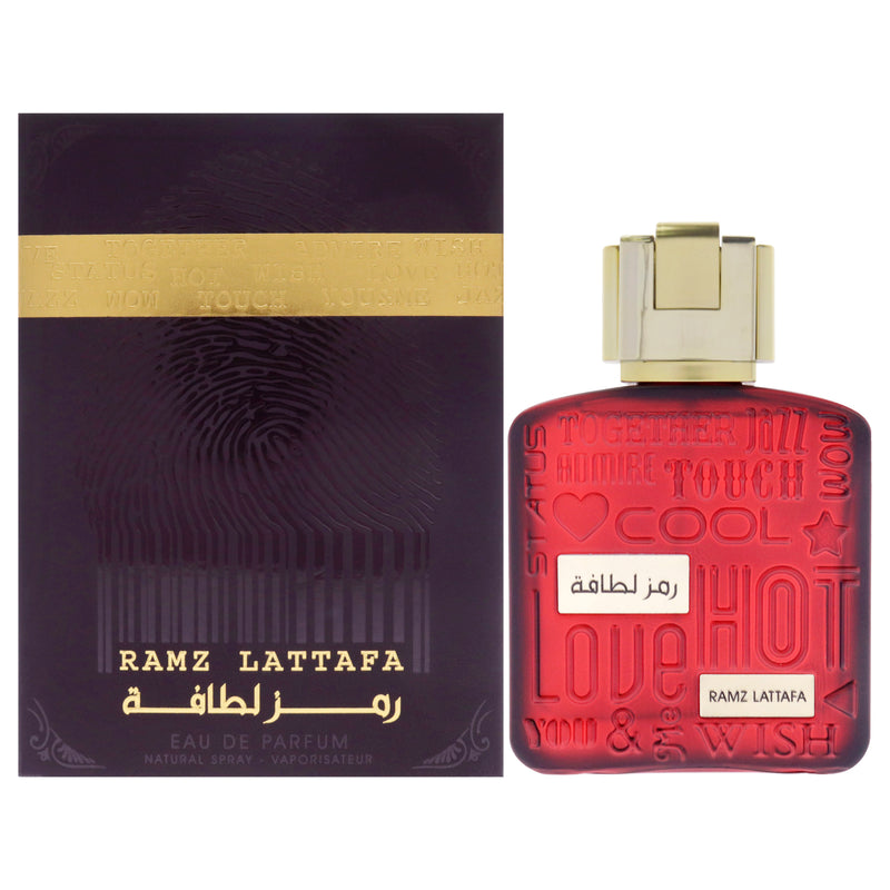 Lattafa Ramz Gold by Lattafa for Women - 3.4 oz EDP Spray