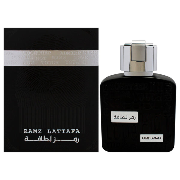 Lattafa Ramz Silver by Lattafa for Men - 3.4 oz EDP Spray