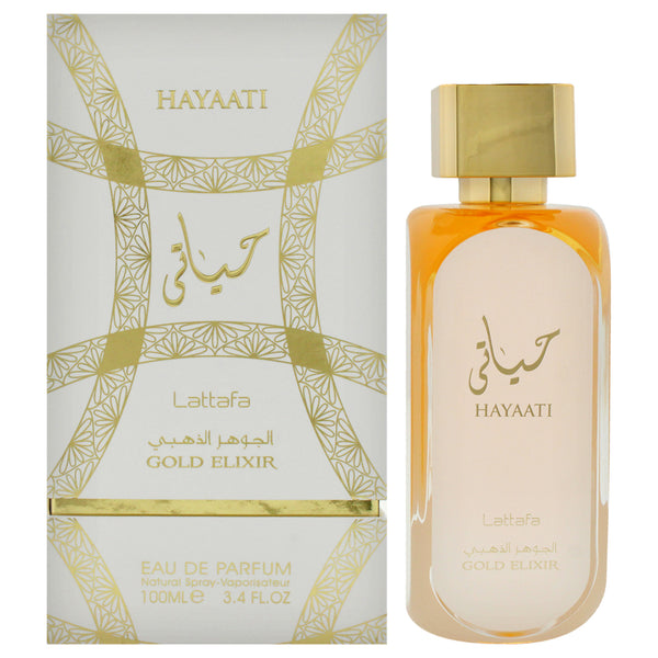 Hayaati Gold Elixir by Lattafa for Women - 3.4 oz EDP Spray