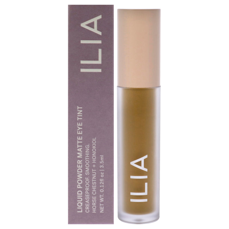 ILIA Liquid Powder Matte Eye Tint - Juniper by ILIA Beauty for Women - 0.12 oz Eye Shadow