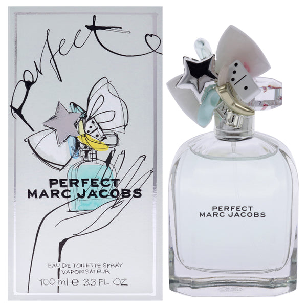 Marc Jacobs Perfect by Marc Jacobs for Women - 3.3 oz EDT Spray