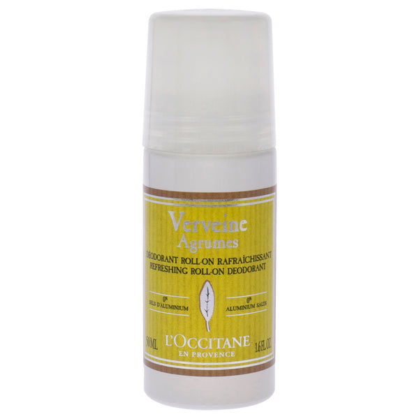 L'Occitane Citrus Verbena Roll-On Deodorant by LOccitane for Unisex - 1.6 oz Deodorant Roll-On