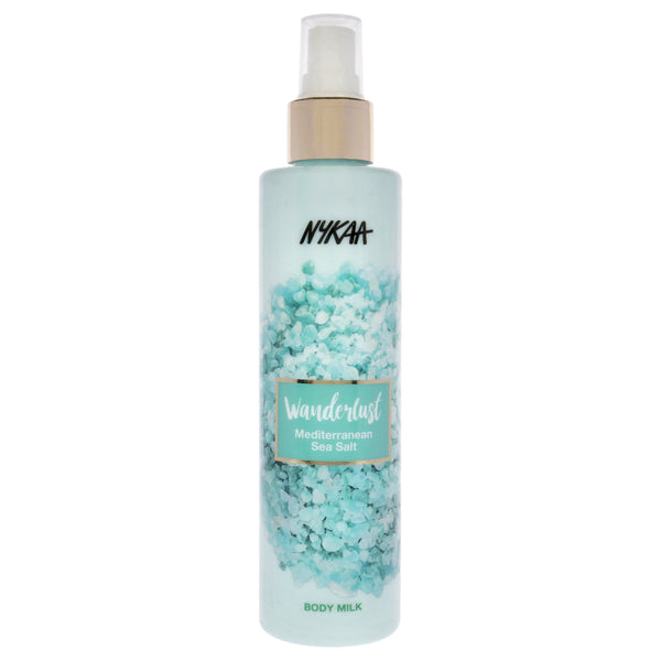 Nykaa Naturals Wanderlust Body Milk - Mediterranean Sea Salt by Nykaa Naturals for Women - 6.76 oz Body Milk