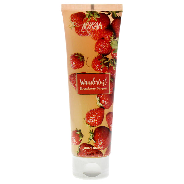 Nykaa Naturals Wanderlust Body Scrub - Strawberry Daiquiri by Nykaa Naturals for Women - 4.93 oz Scrub