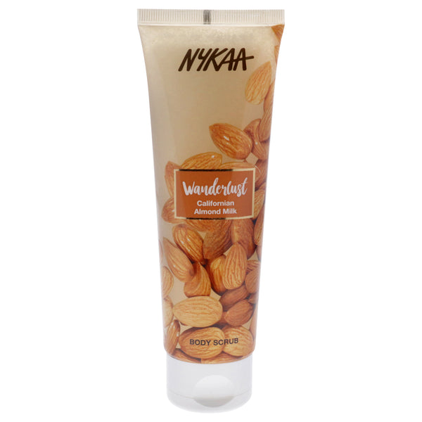 Nykaa Naturals Wanderlust Body Scrub - Californian Almond Milk by Nykaa Naturals for Women - 4.93 oz Scrub