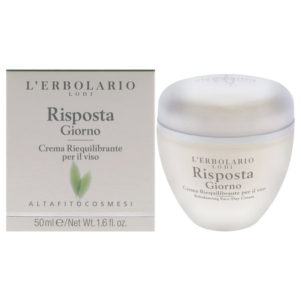 LErbolario Risposta Day Rebalancing Face Cream by LErbolario for Women - 1.6 oz Cream