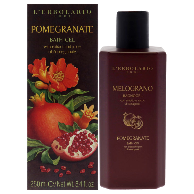 LErbolario Bath Gel - Pomegranate by LErbolario for Unisex - 8.4 oz Shower Gel