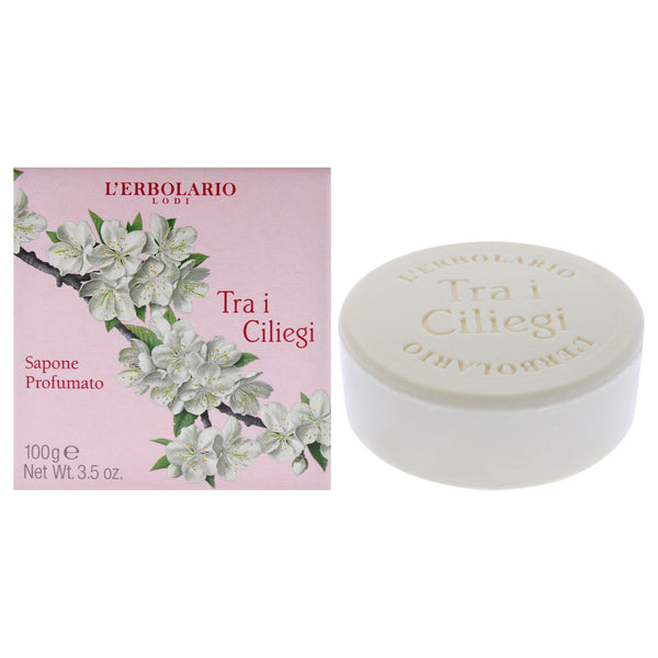 Perfumed Soap - Tra I Ciliegi by LErbolario for Unisex - 3.5 oz Soap