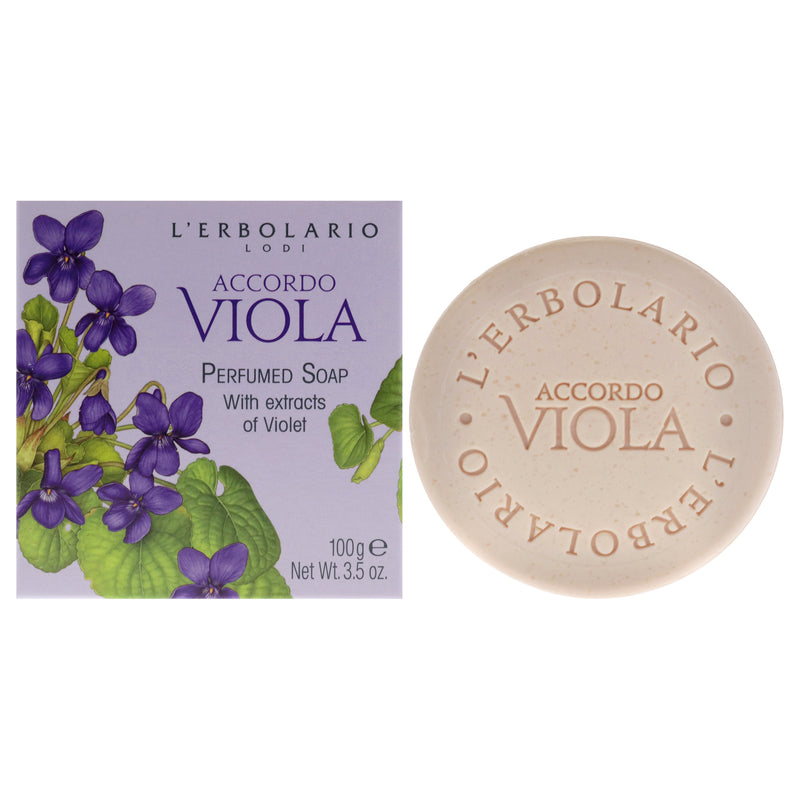 LErbolario Perfumed Soap - Accordo Viola by LErbolario for Unisex - 3.5 oz Soap