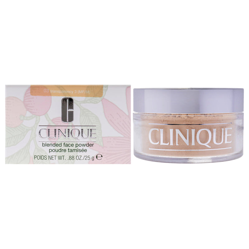 Clinique Blended Face Powder- 03 Transparency by Clinique for Women - 0.88 oz Powder