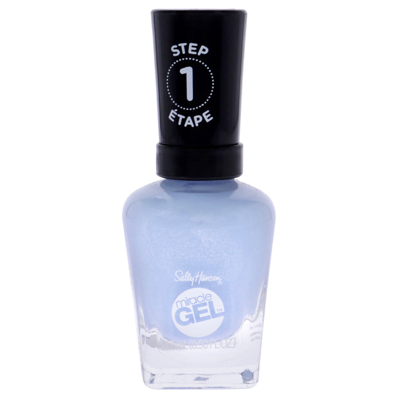 Sally Hansen Miracle Gel - 627 Blue Skies Ahead by Sally Hansen for Women - 0.5 oz Nail Polish