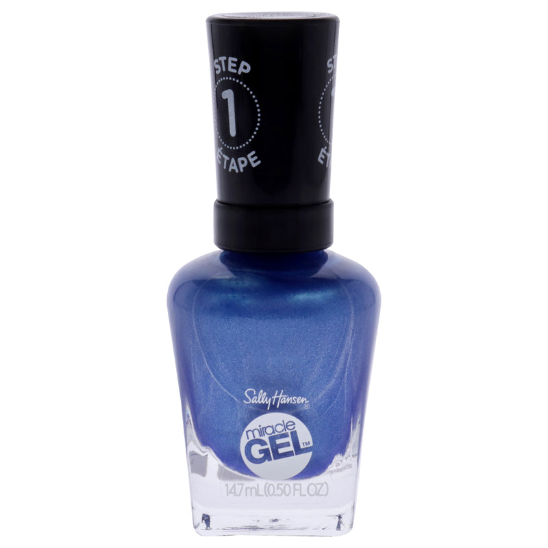 Sally Hansen Miracle Gel - 646 Blues Cruise by Sally Hansen for Women - 0.5 oz Nail Polish