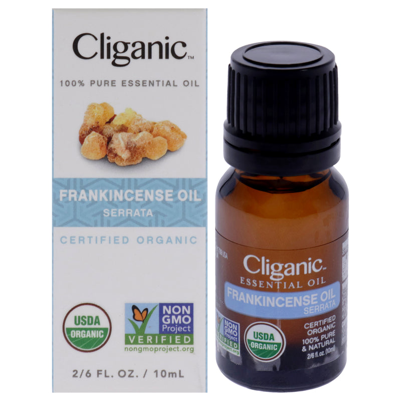 Cliganic Organic Frankincense by Cliganic for Unisex - 0.33 oz Oil