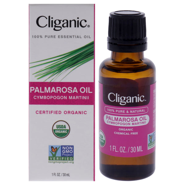 Cliganic Organic Palmarosa by Cliganic for Unisex - 1 oz Oil