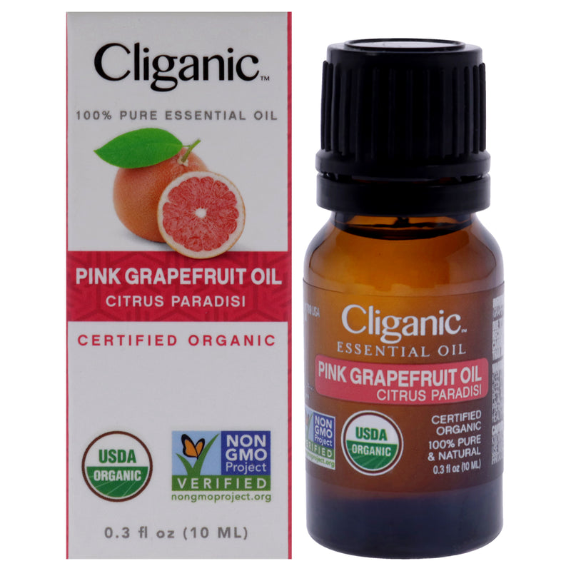 Cliganic Organic Pink Grapefruit by Cliganic for Unisex - 0.33 oz Oil