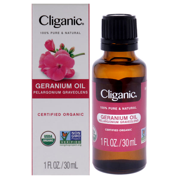 Cliganic Organic Geranium by Cliganic for Unisex - 1 oz Oil