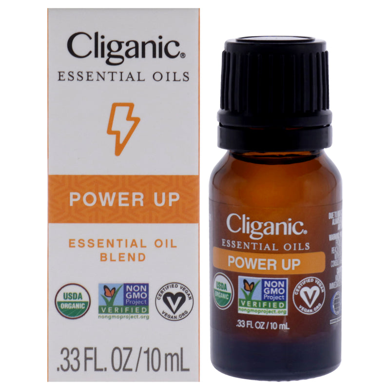 Cliganic Organic Blend - Power Up by Cliganic for Unisex - 0.33 oz Oil