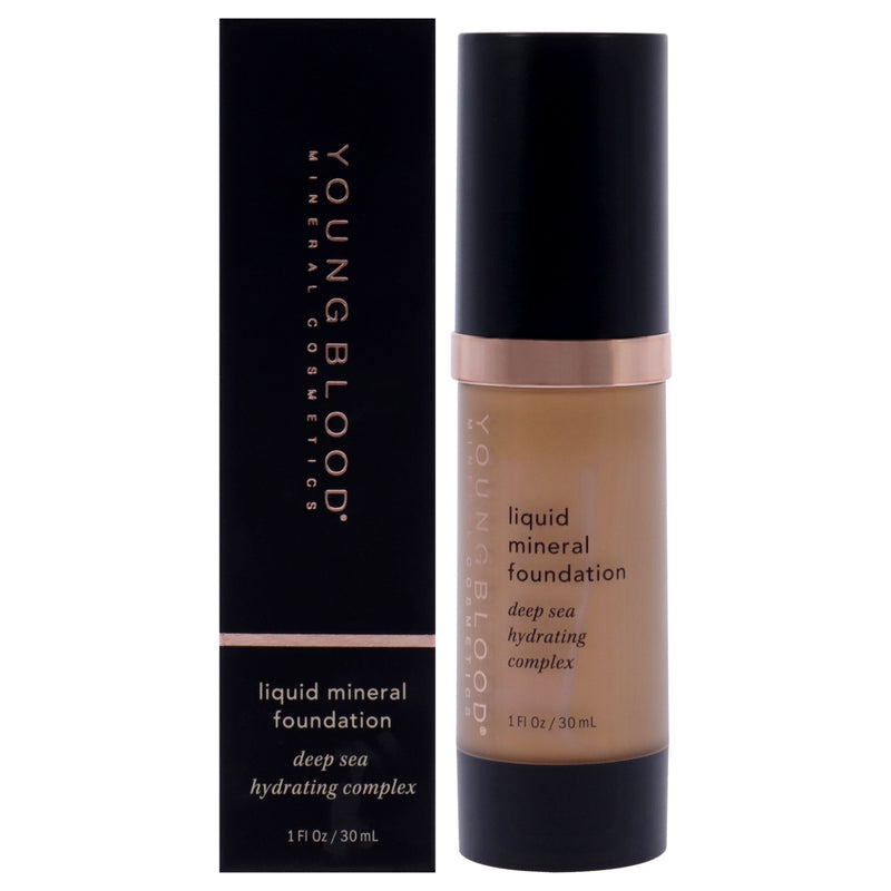 Youngblood Liquid Mineral Foundation - Nutmeg by Youngblood for Women - 1 oz Foundation