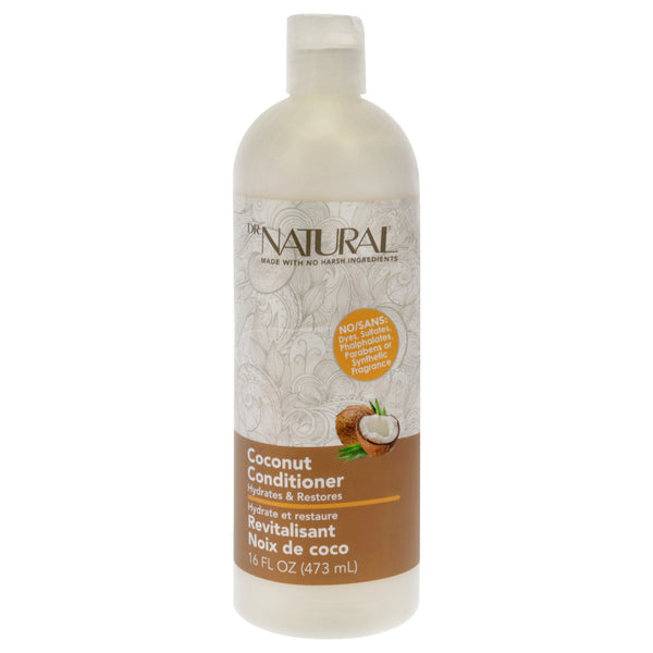 Dr. Natural Hydrates and Restores Conditioner - Coconut by Dr. Natural for Unisex - 16 oz Conditioner